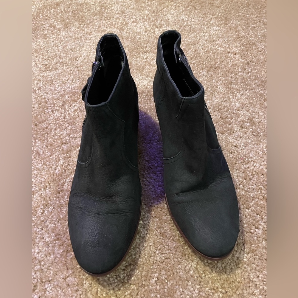 Sam Edelman Black Booties Size 8